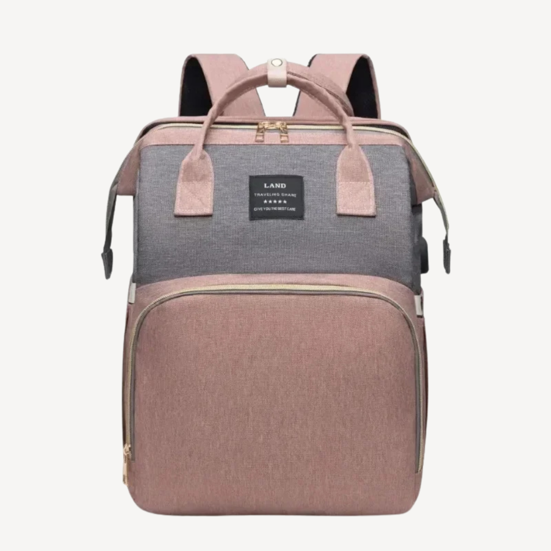 BaseStore Premium Anne Bebek Çantası & Portatif Yatak