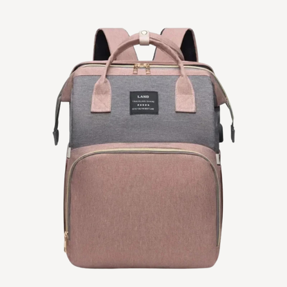 BaseStore Premium Anne Bebek Çantası & Portatif Yatak
